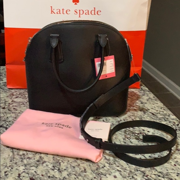 NWT Authentic Kate Spade Large Satchel Crossbody - Picture 6 of 8